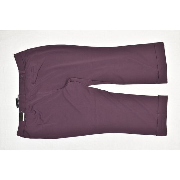 NEW Lane Bryant Women's Houston Trouser Wide Leg Pants Purple Size 28 NWT - Picture 3 of 8